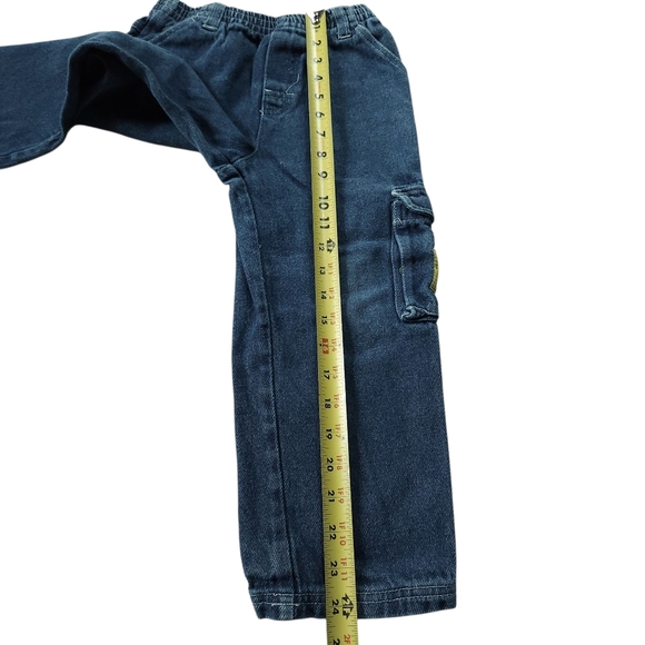 Y2K Kids Spider-Man 3 The Movie Cargo jeans Sz 5 - Picture 3 of 7